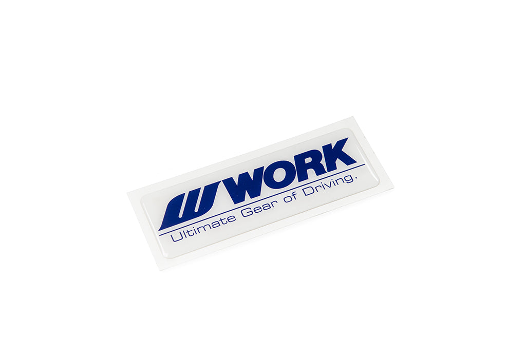 WORK Dome Emblem Blue / White - Universal