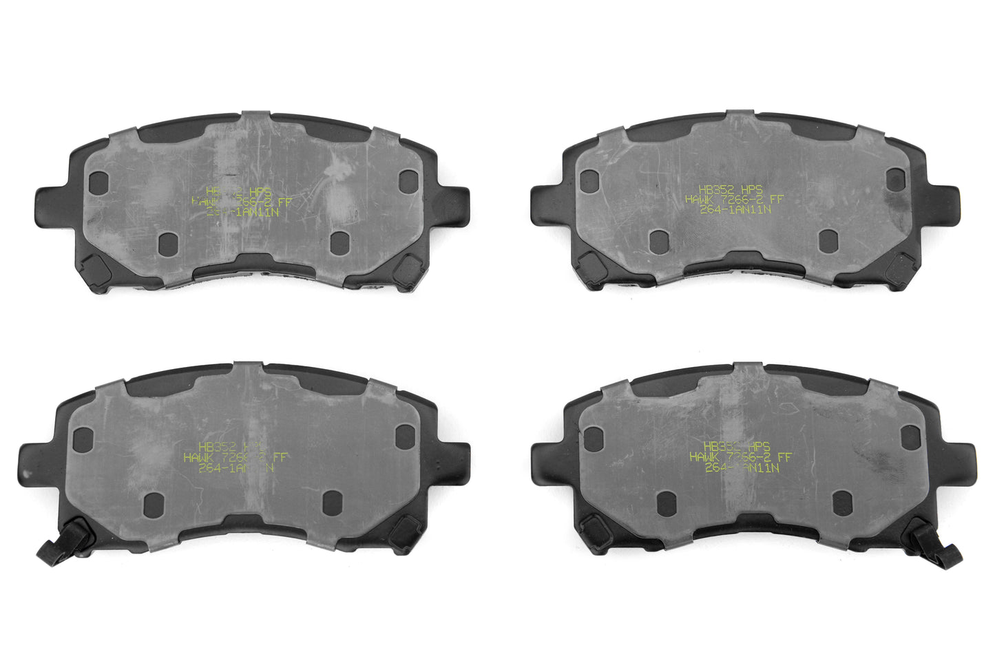 98-02 Forester 98-03 Impreza 96-02 Legacy Hawk HPS Front Brake Pads