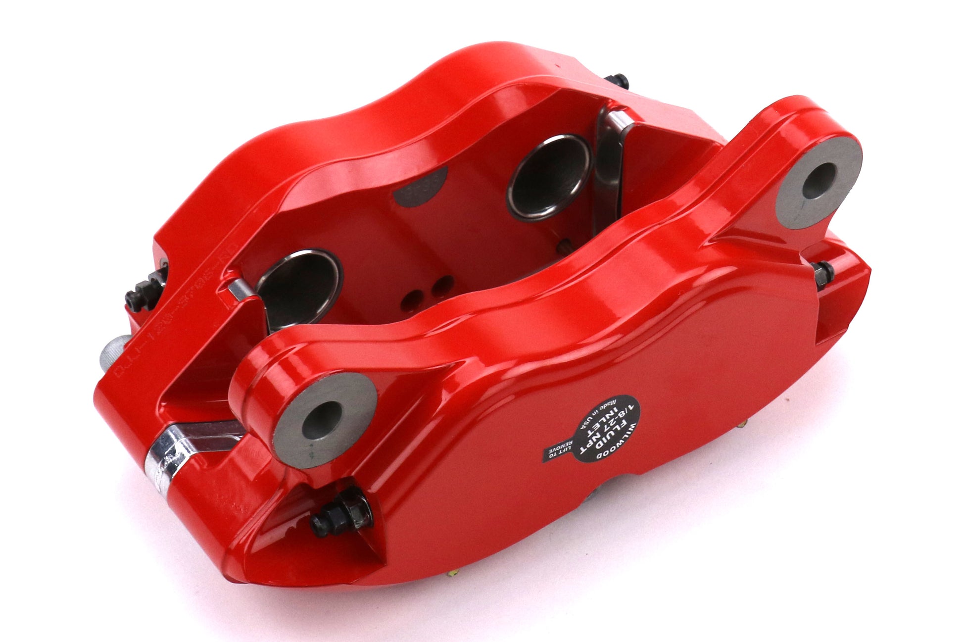 WIL140-7006-DR Wilwood Dynapro 12.19in Rear Kit Drilled / Slotted Red - Subaru Models (inc. 2002-2005 WRX),