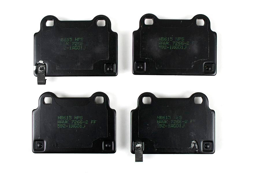 08-15 Mitsubishi Lancer Rear Brake Pads Hawk HPS