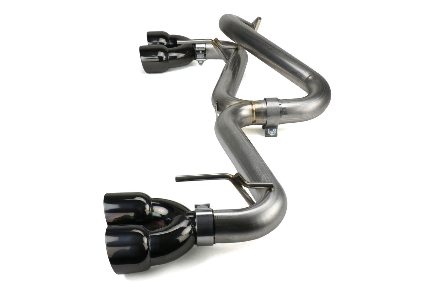 FFA1.10200.3 FactionFab Axle Back Exhaust Black Tip - 2008-2014 Subaru STI Hatchback / 2011-2014 Subaru WRX Hatchback,