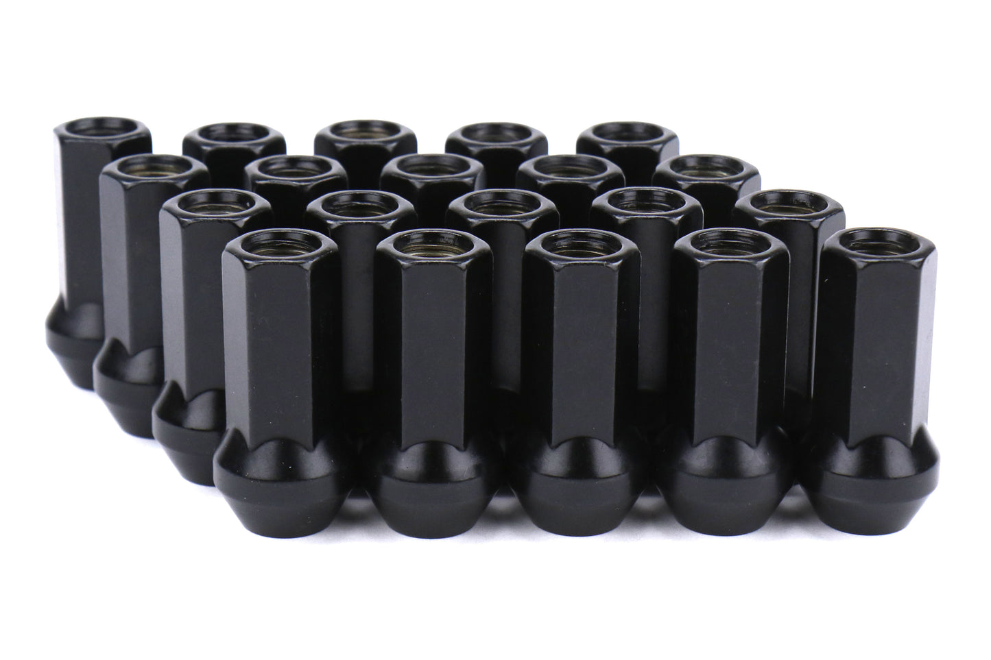 Work Wheels RS-Z M12x1.25 Open End Lug Nuts Black - Universal