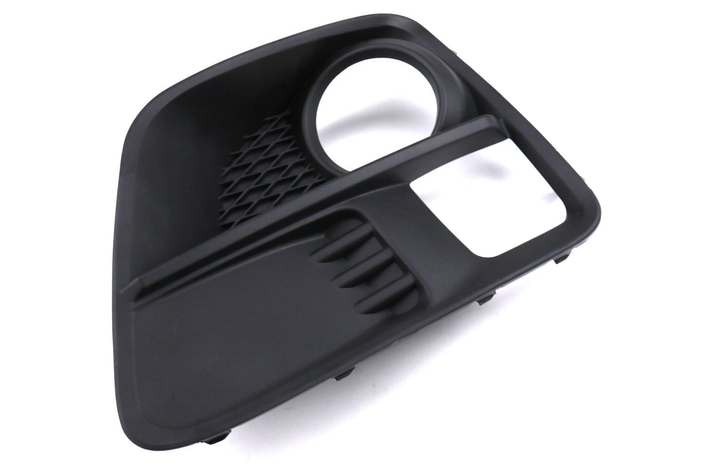 WIJWINJET-FLB-WRX-RIGHT Winjet Passenger Side Fog Light Bezel Matte Black,