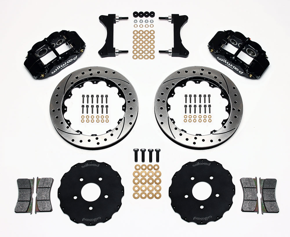 WIL140-9284-D-9287-KIT Wilwood FNSL6R 13.06in Front Kit w/ Brake Lines,