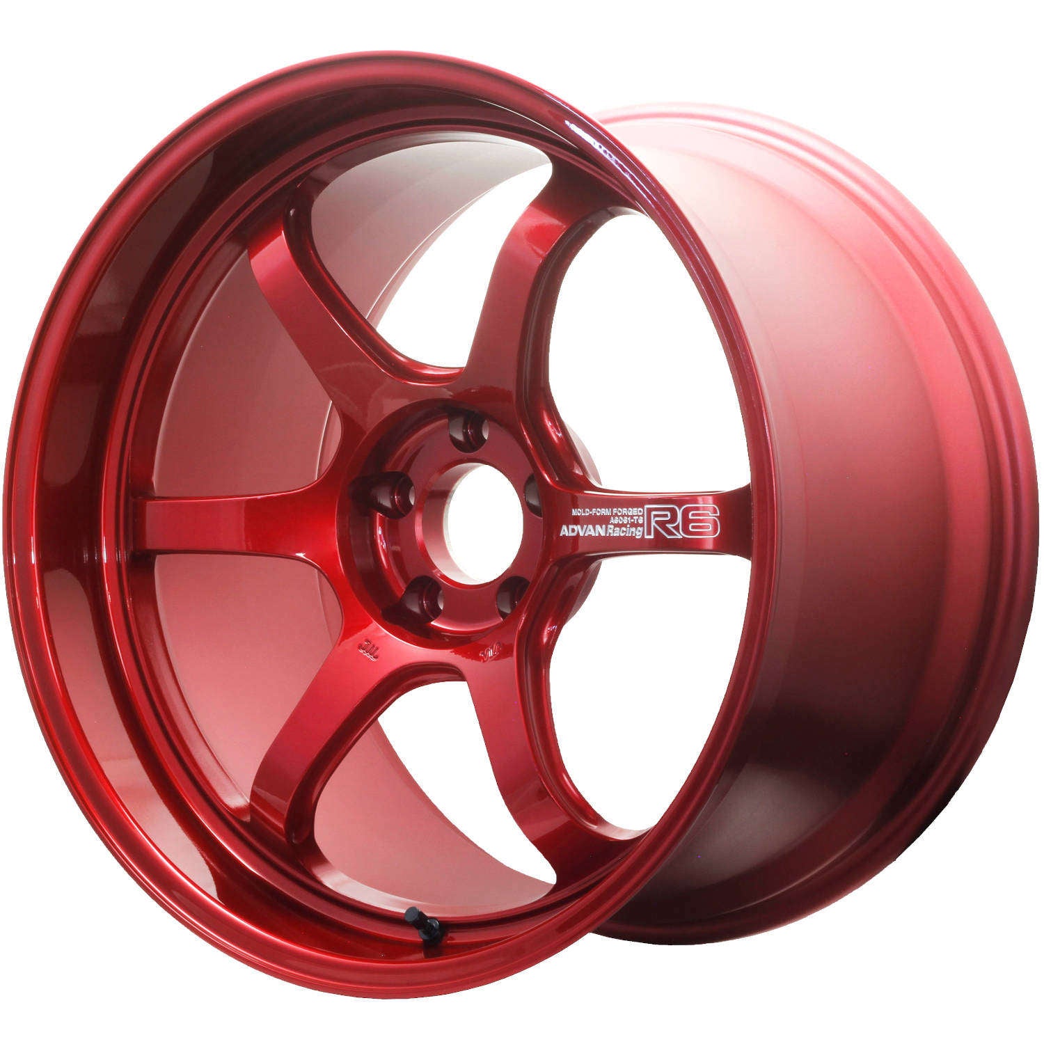 ADWYA68J45ECR Advan R6 18X9.5 +45 5x114.3 Racing Candy Red,