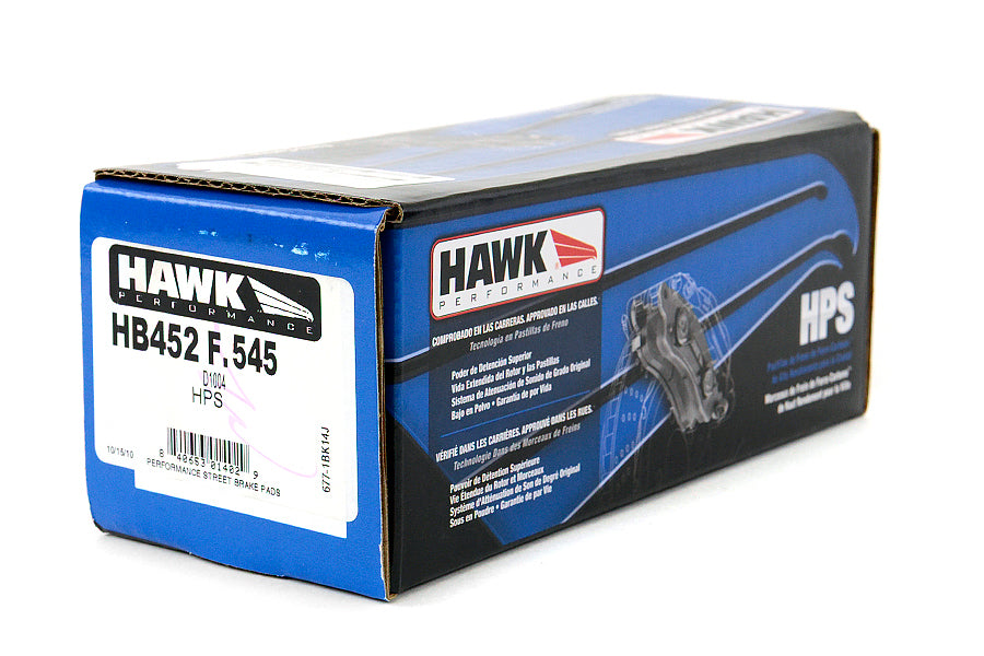 03-08 Forester 02-07 Impreza Hawk HPS Rear Brake Pads