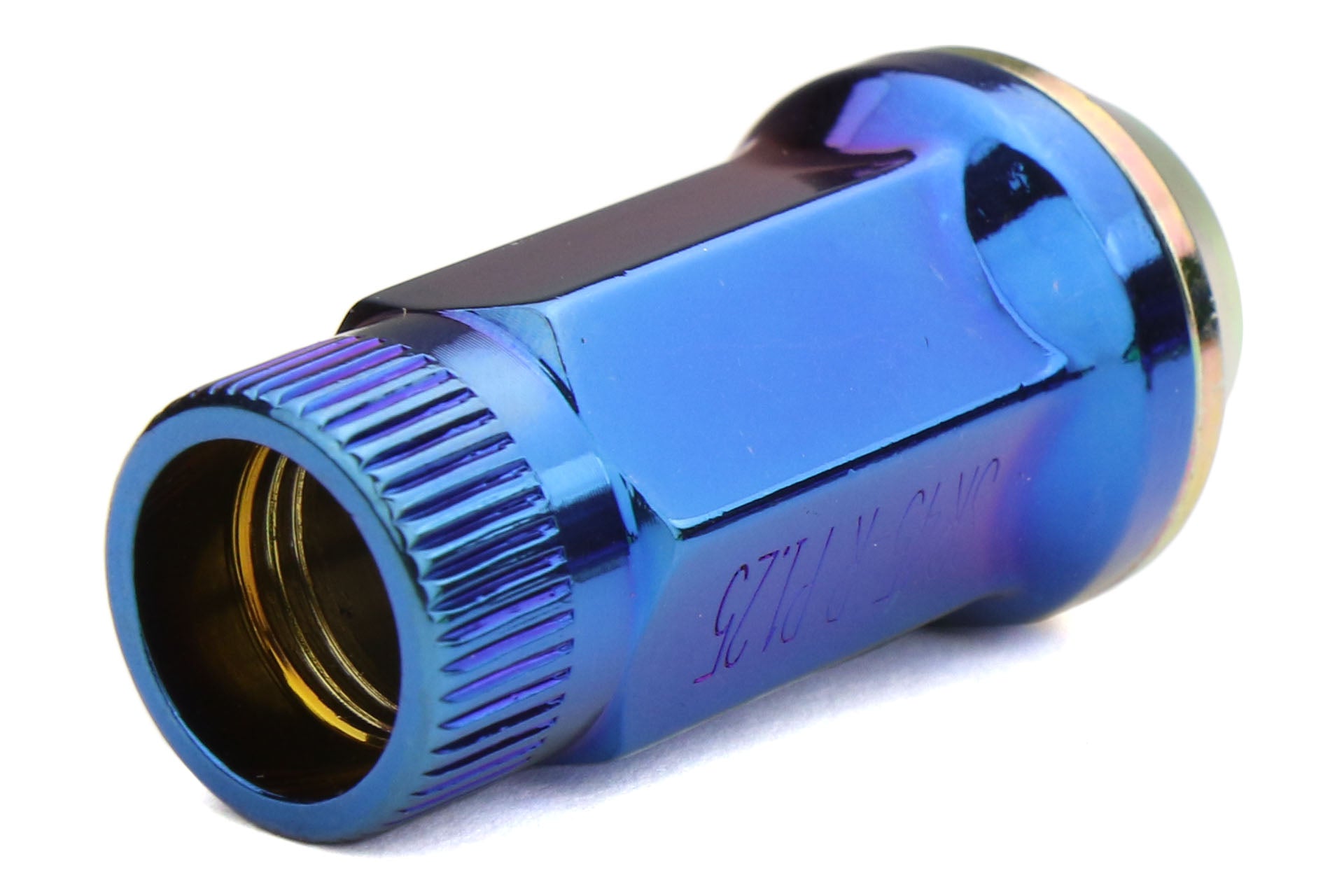 KIC32935UN Muteki SR45R Open Ended Lugs (Various Colors) - 2015+ WRX / 2015+ STI / 2013+ FT86 / 2014+ Forester-Burned Blue Neon,