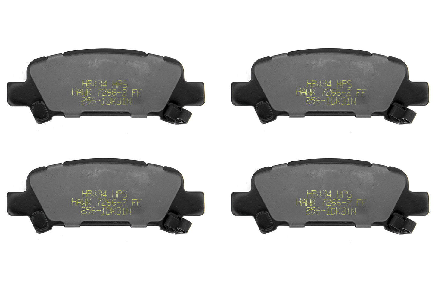 98-03 Forester Impreza 00-09 Legacy 01-04 Outback Hawk HPS Rear Brake Pads