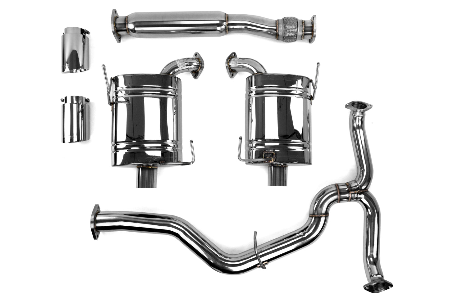 X-Force SS Cat Back Exhaust - 2008-2010 Subaru WRX Sedan