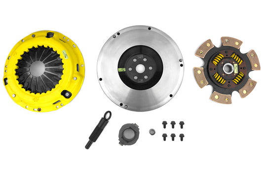 ACT Heavy Duty Performance 6-Puck Disc Clutch Kit StreetLite Flywheel Included - 2007-2013 Mazdaspeed3 / 2006-2007 Mazdaspeed6