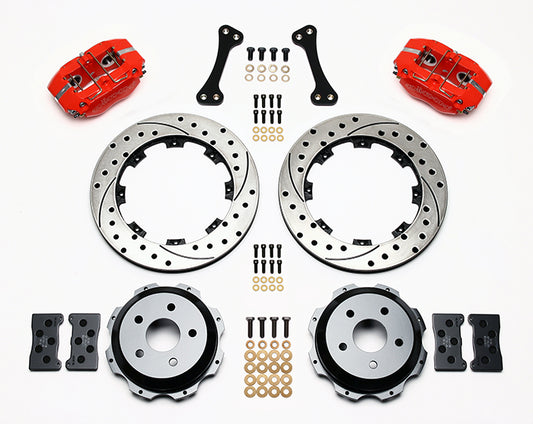 WIL140-7006-DR-7010-KIT Wilwood Dynapro 12.19 Rear Kit w/ Brake Lines,