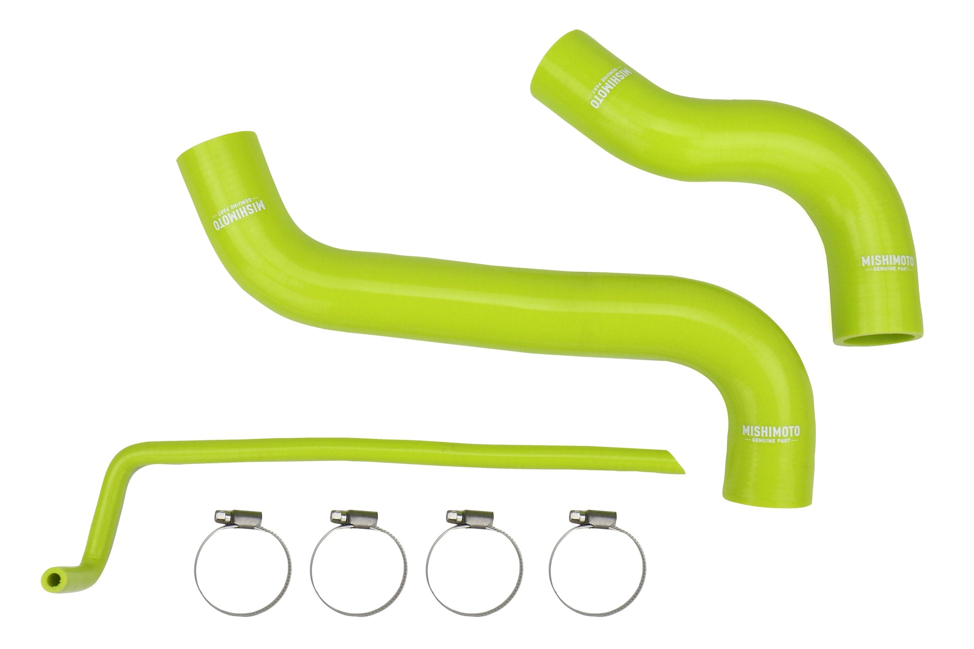 MIMMMHOSE-WRX-15NY Mishimoto Radiator Hose Kit Neon Yellow - Subaru WRX 2015-2021 | MMHOSE-WRX-15NY,