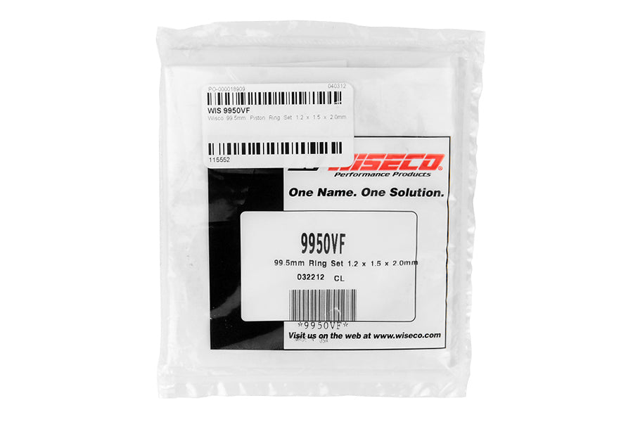 Wiseco VF Piston Ring Set 99.5mm Bore - 2006-2014 Subaru  WRX / 2004-2021 STI / 2004-2006 Baja / 2004-2013 Forester / 2005-2012 Legacy / 2005-2009 Outback / 2006 Saab 9-2X