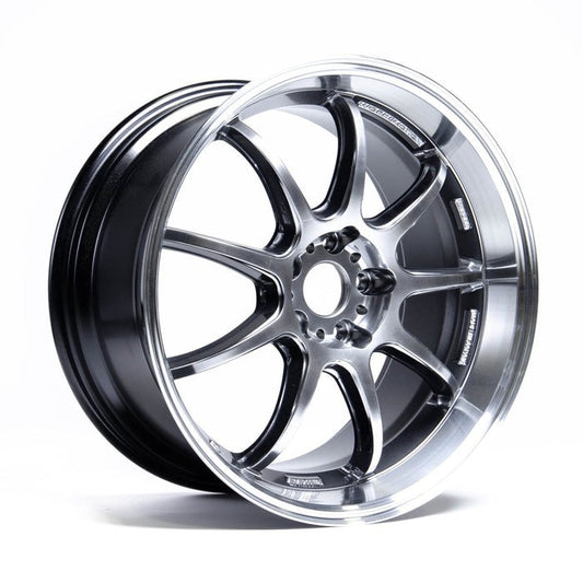 WORWD9R189538YSRC   -   Work Emotion D9R 18x9.5 +38mm GT Silver Rim Cut - 2013+ FR-S / BRZ,