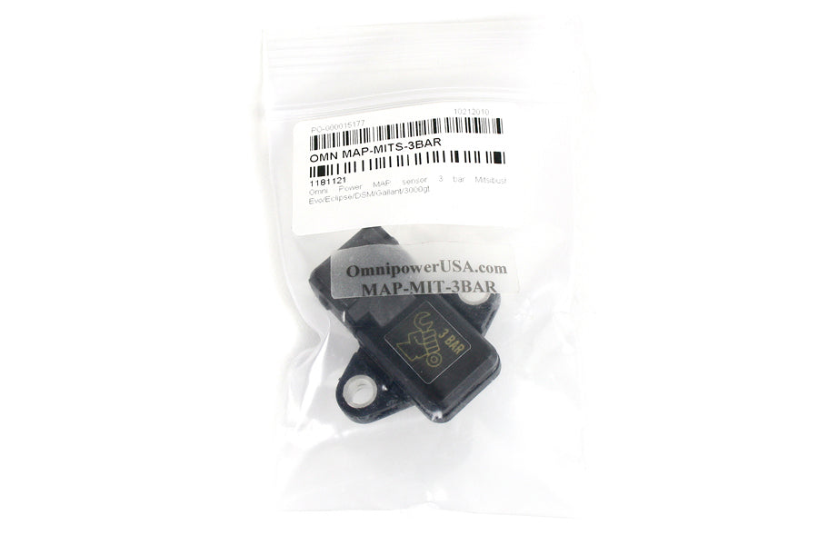 Omni Power 3 Bar MAP Sensor - Mitsubishi Turbo Models (inc. Evo/DSM/3000GT)