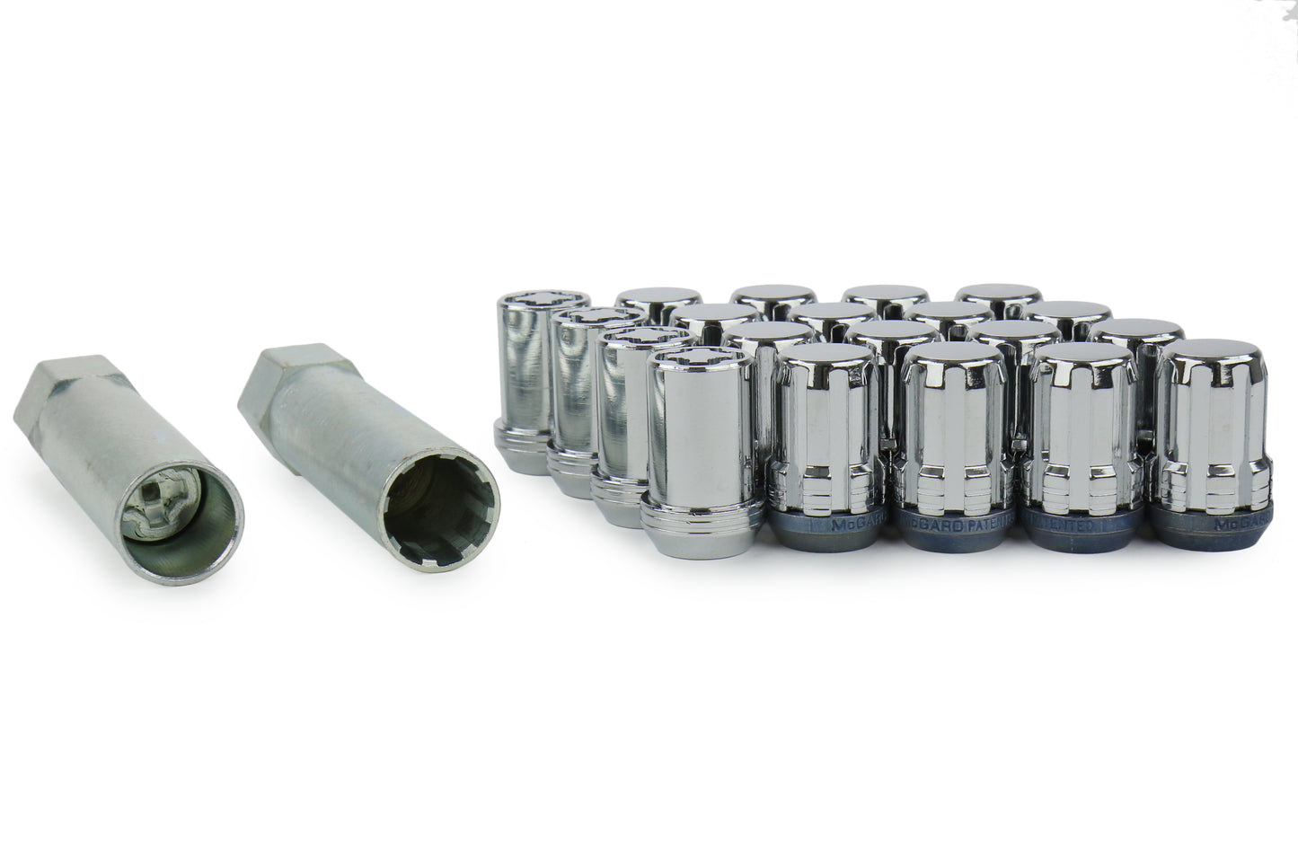 McGard Locking Lug Nut Kit Chrome 12x1.25 - Universal