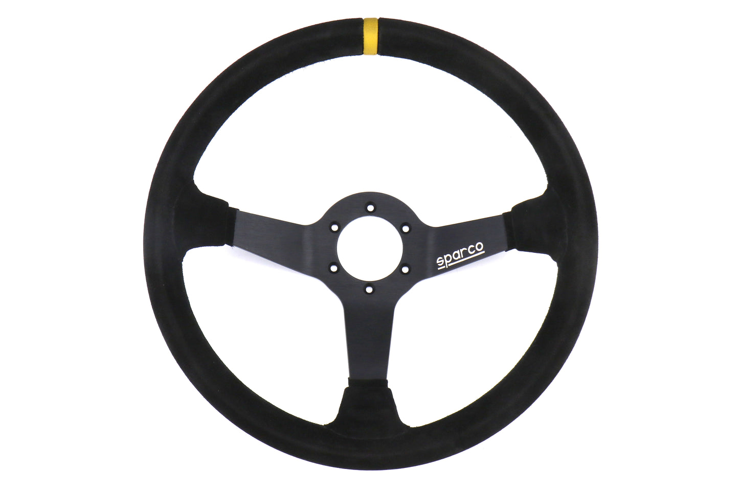 SPR015R325CSN Sparco 325 Competition Black Suede Steering Wheel 350mm - 2013+ FT86,