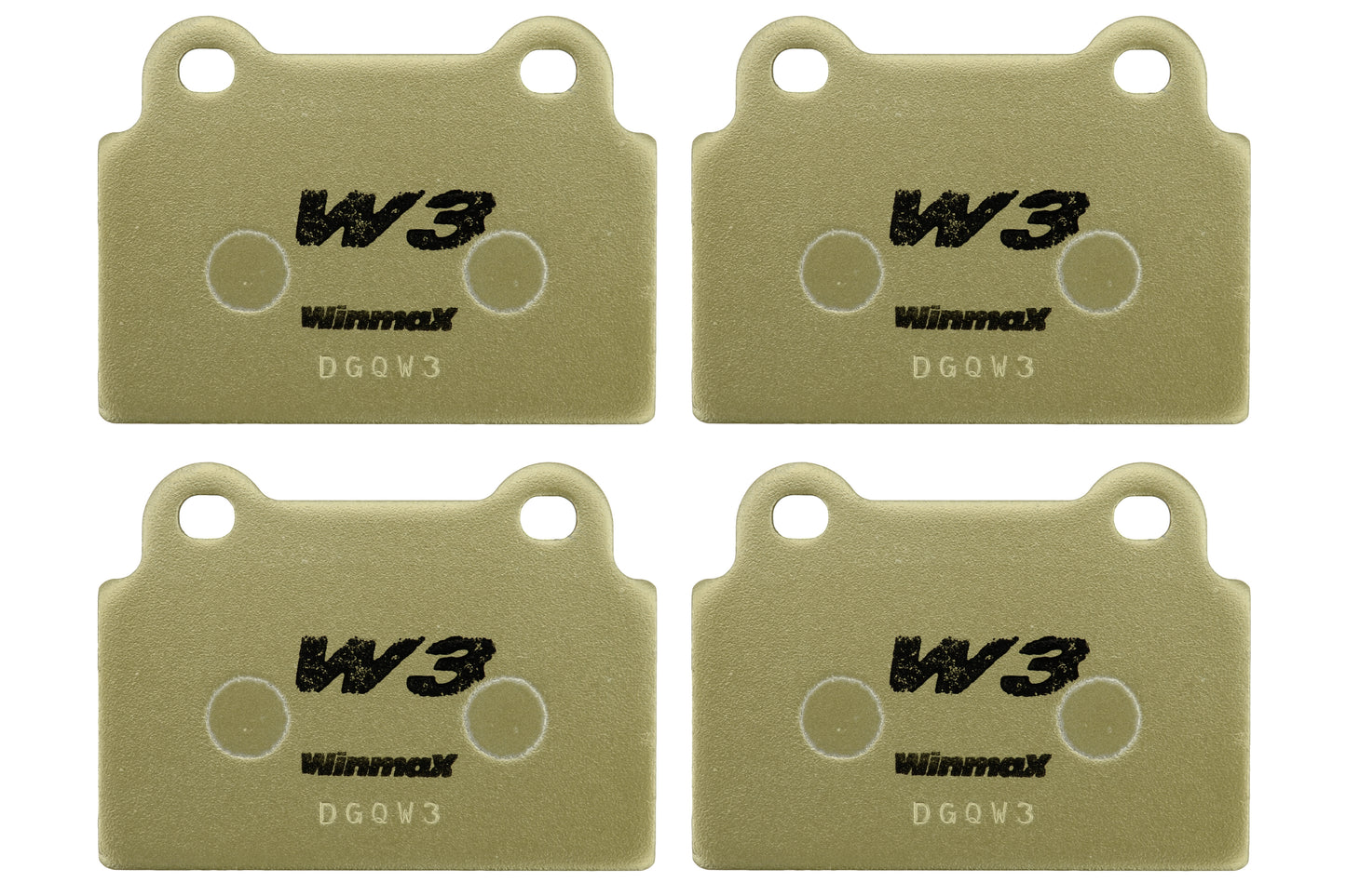 Winmax W3 Brake Pads Rear Brake Pads - 2008-2015 Mitsubishi Evo X