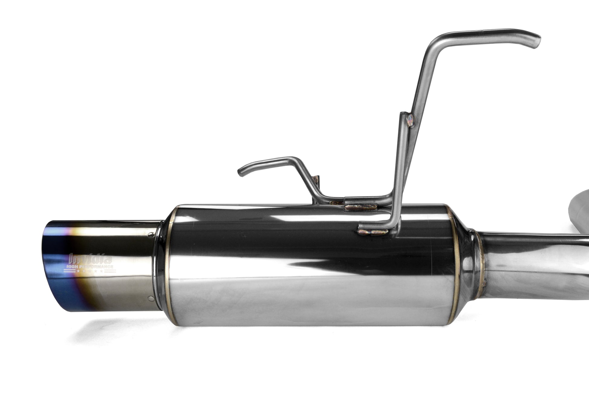 INVHS15SW4GST 15-20 Subaru WRX & STI Invidia N1 Racing Single Exit Titanium Tip Exhaust,