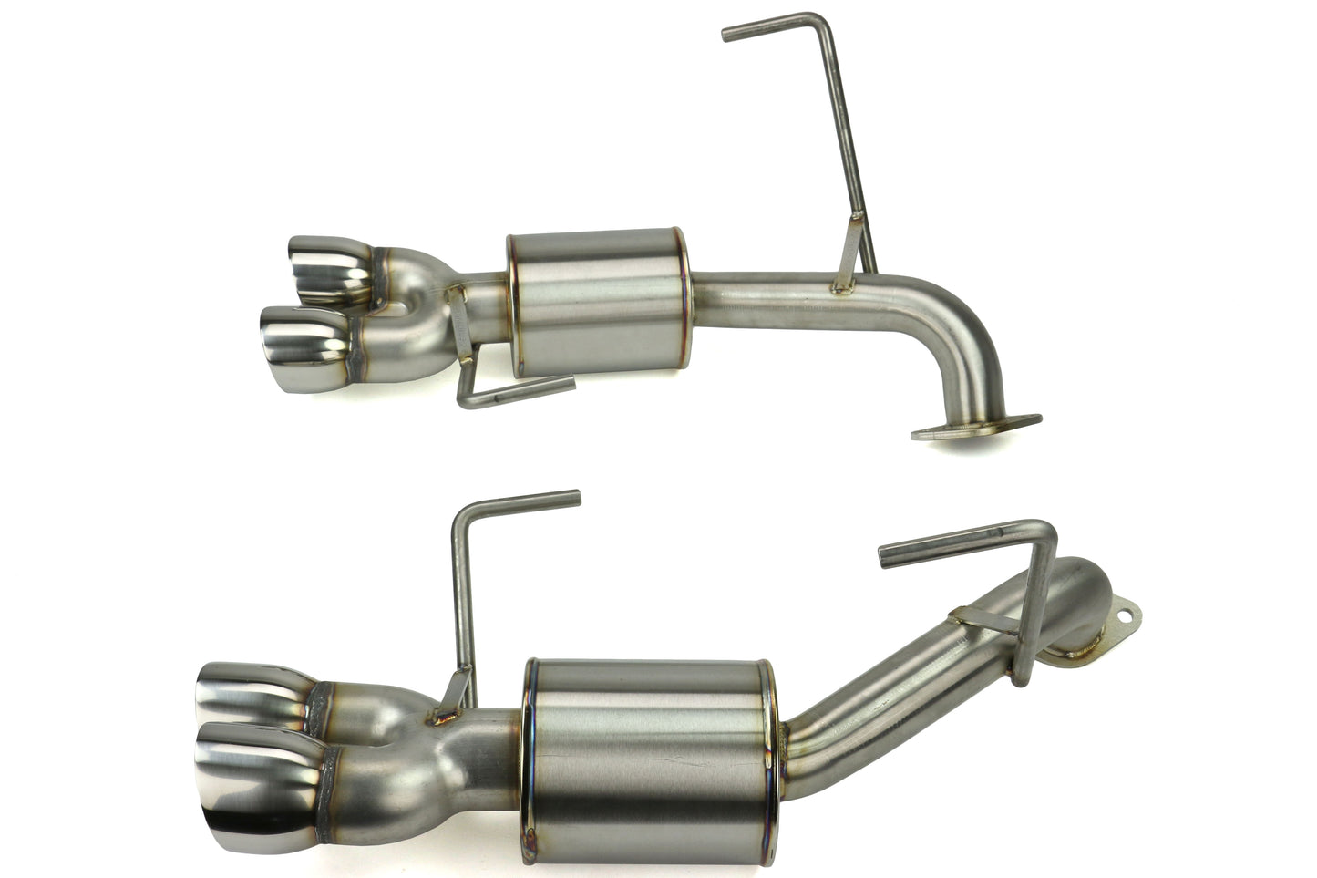 NAMRSPD013 Nameless Performance 3in Quad Exit Axle Back Exhaust - 2015-2020 WRX / STI,
