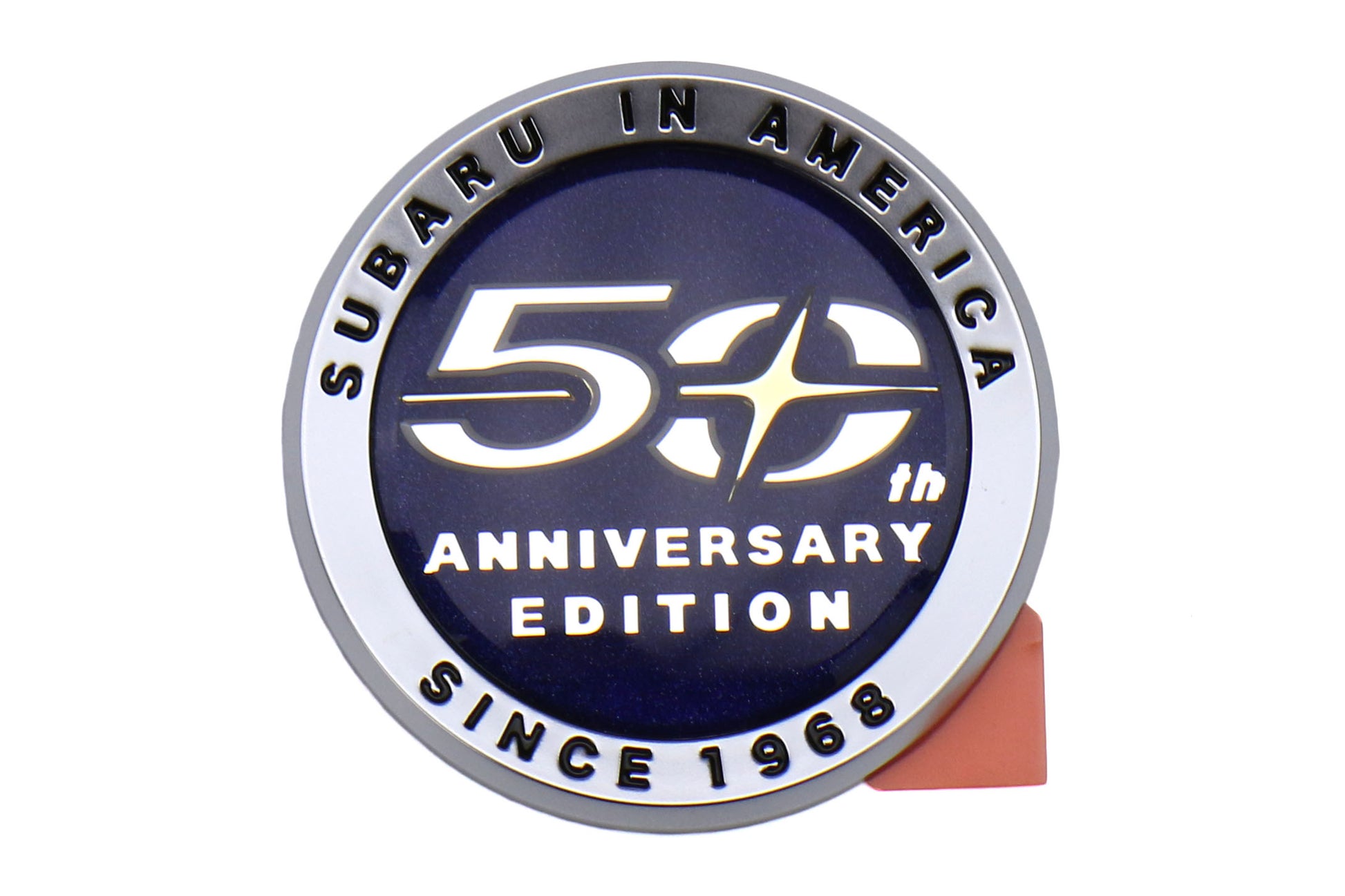 SUB93063FL020 Subaru 50th Anniversary OEM Emblem,
