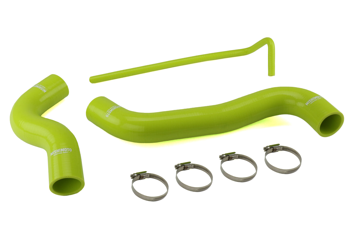 MIMMMHOSE-WRX-15NY Mishimoto Radiator Hose Kit Neon Yellow - Subaru WRX 2015-2021 | MMHOSE-WRX-15NY,