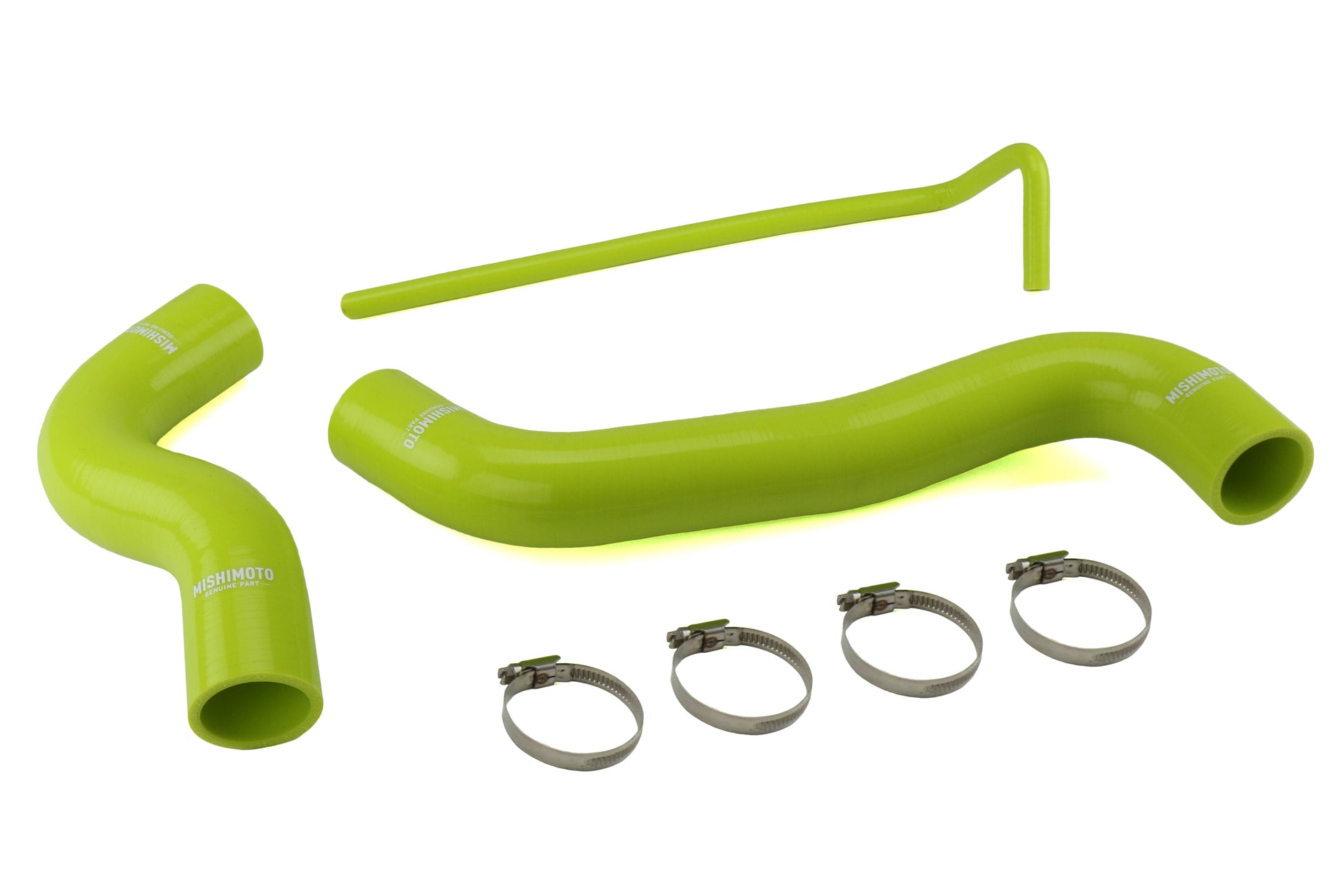MIMMMHOSE-WRX-15NY Mishimoto Radiator Hose Kit Neon Yellow - Subaru WRX 2015-2021 | MMHOSE-WRX-15NY,