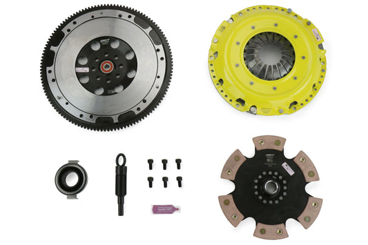 ACTSB11-HDR6 ACT HD Race Rigid 6 Pad Clutch Kit w/ Flywheel - 2006+ Subaru WRX / 2005-2009 Subaru Legacy GT,