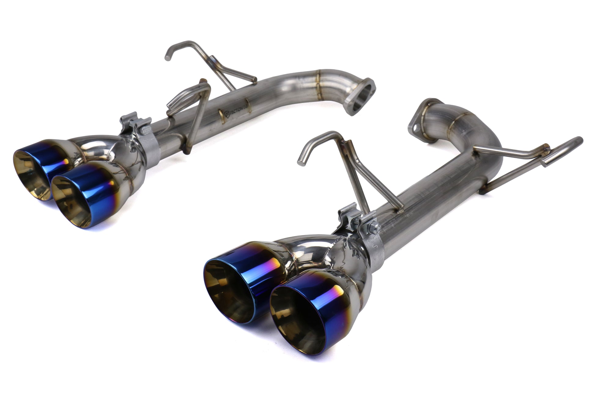 FFA1.10204.2 FactionFab Axle Back Exhaust - 2015-2019 WRX / STI-Burned,
