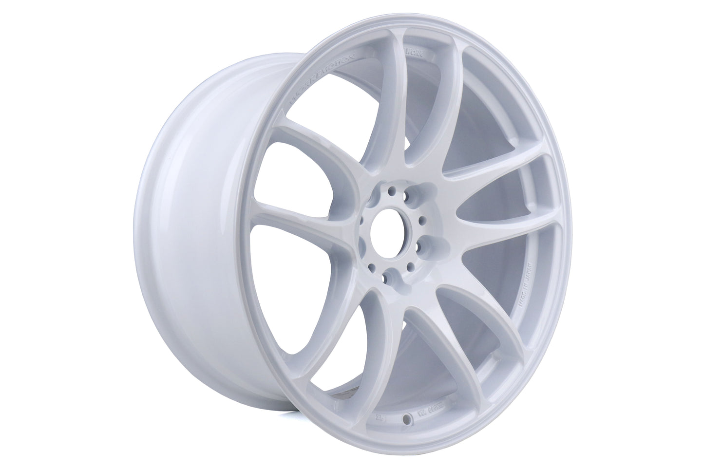 WORWCK189538YWHT Work Emotion CR Kiwami 18x9.5 +38mm White - 2015+ WRX / 2015+ STI,