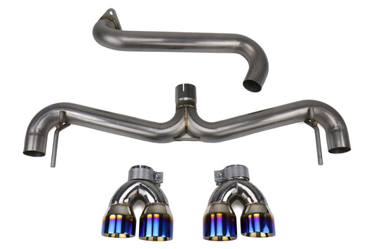 FFA1.10200.2 FactionFab Axle Back Exhaust w/ Burnt Tips,