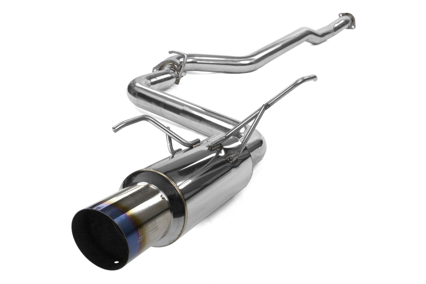 INVHS15SW4GST 15-20 Subaru WRX & STI Invidia N1 Racing Single Exit Titanium Tip Exhaust,