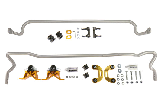 WHIBSK007M Whiteline Front and Rear 24mm Sway Bar Kit - 2004-2007 Subaru WRX Sedan,