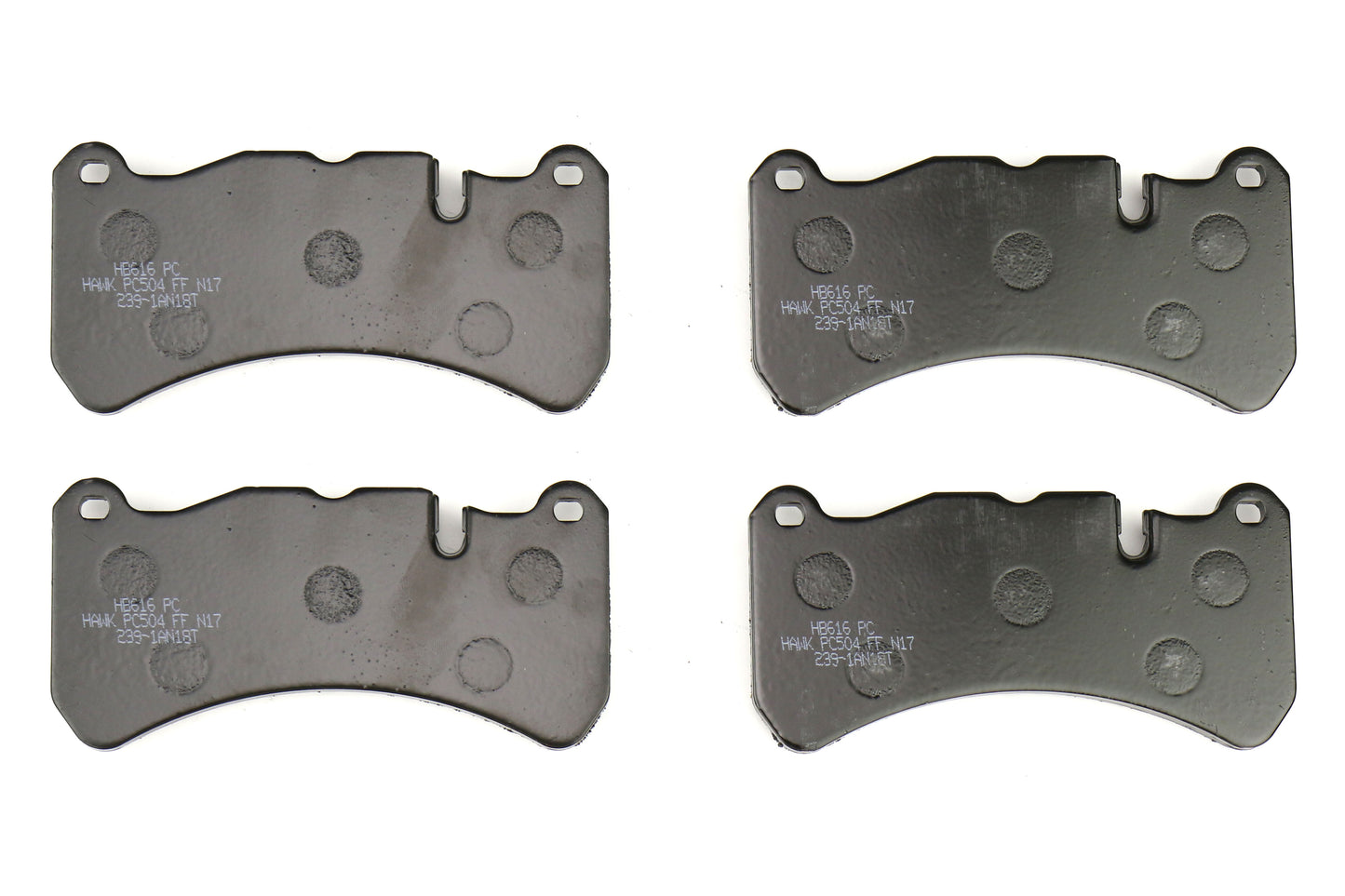 05-10 SLK55 AMG/ 07-09 CLK63 AMG/ 05-06 CLK55 AMG/ 08-14 Lexus IS F Ceramic Front Brake Pads Hawk Performance