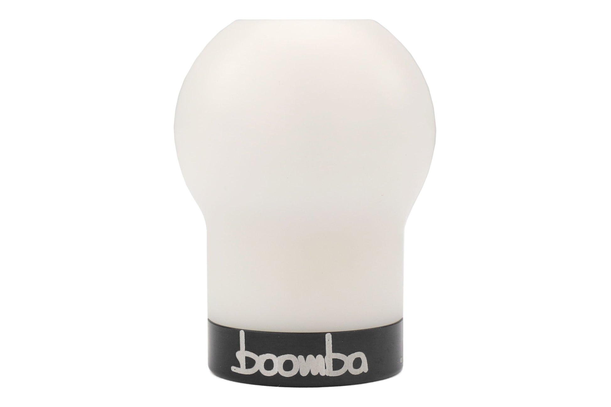 BBA31000090101 Boomba Racing White Delrin Weighted Shift Knob  - 2015+ WRX / 2015+ STI / 2014+ Forester-Black,