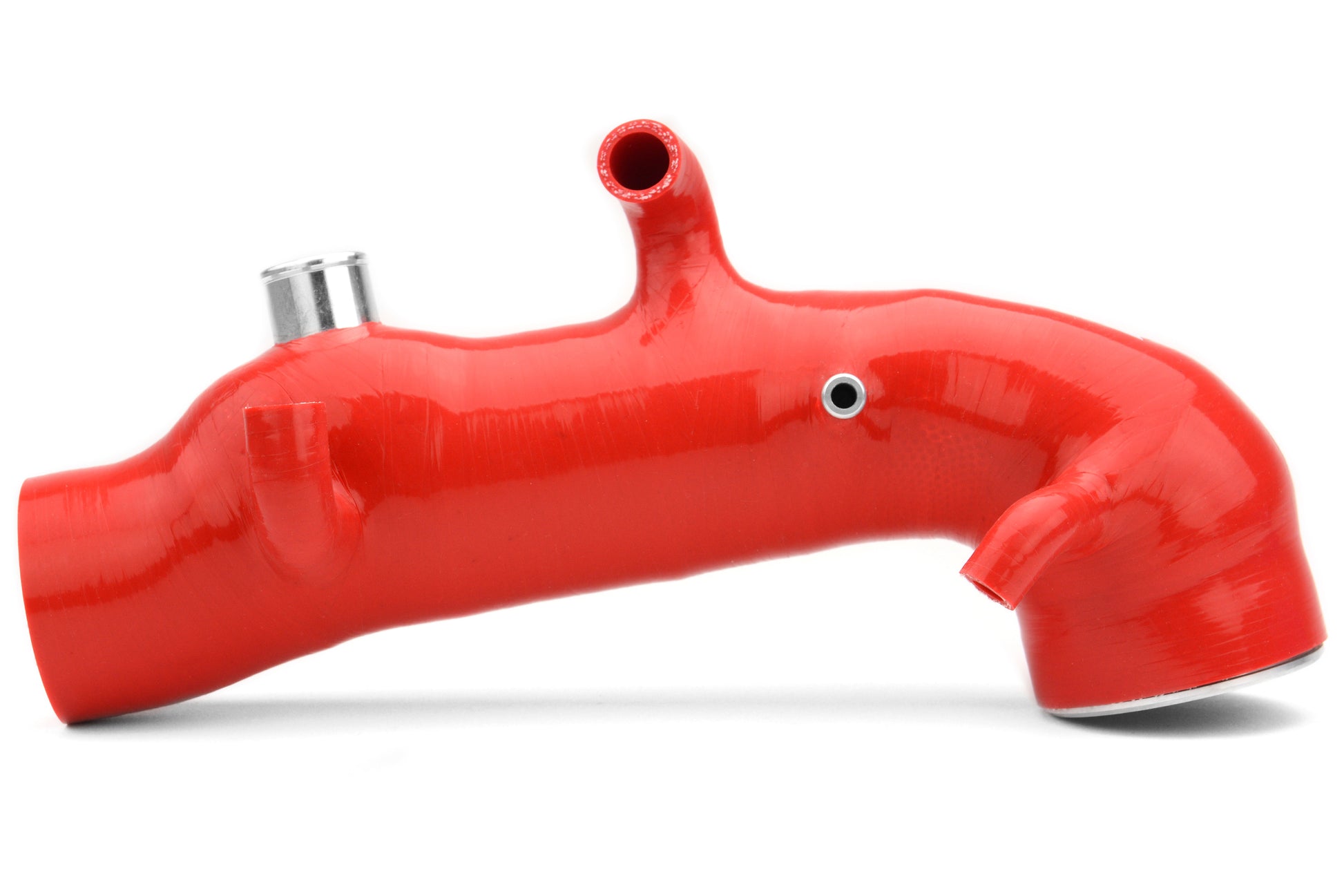 MIMMMHOSE-SUB-IHRD Mishimoto Silicone Air Induction Hose - 2015+ WRX / 2015+ STI-Red,