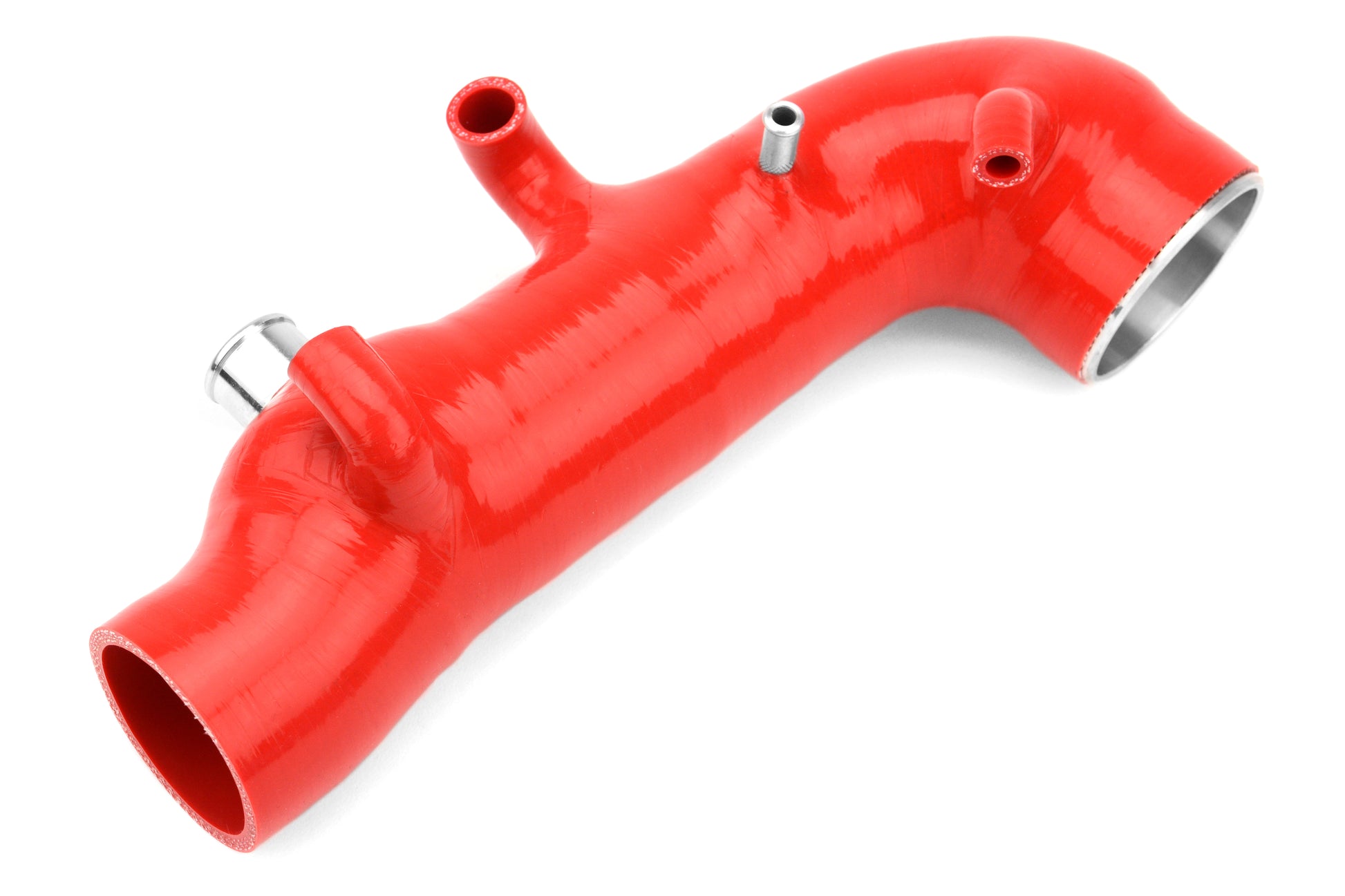 MIMMMHOSE-SUB-IHRD Mishimoto Silicone Air Induction Hose - 2015+ WRX / 2015+ STI-Red,