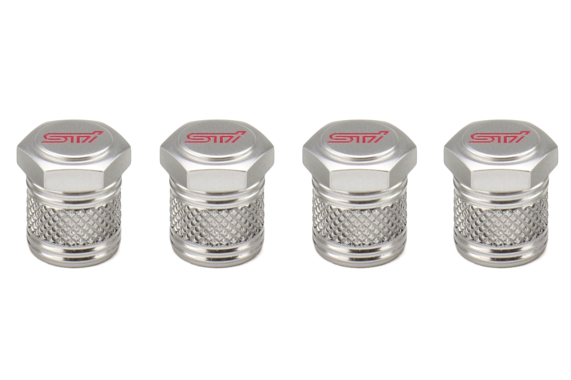 STIST28102ST030 STI JDM Valve Stem Caps - 2015+ WRX / 2015+ STI / 2013+ BRZ / 2014+ Forester / 2013+ Crosstrek,
