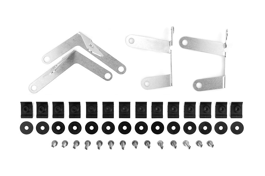 RALMF23-UR-BLK/WH Rally Armor Mud Flaps (White) - 2013+ BRZ,