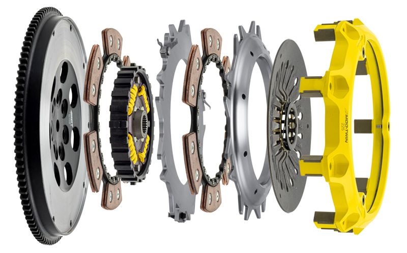 ACT Mod-Twin 225 HD Sprung Race Clutch Kit - 2003-2006 Mitsubishi Evo 8/9