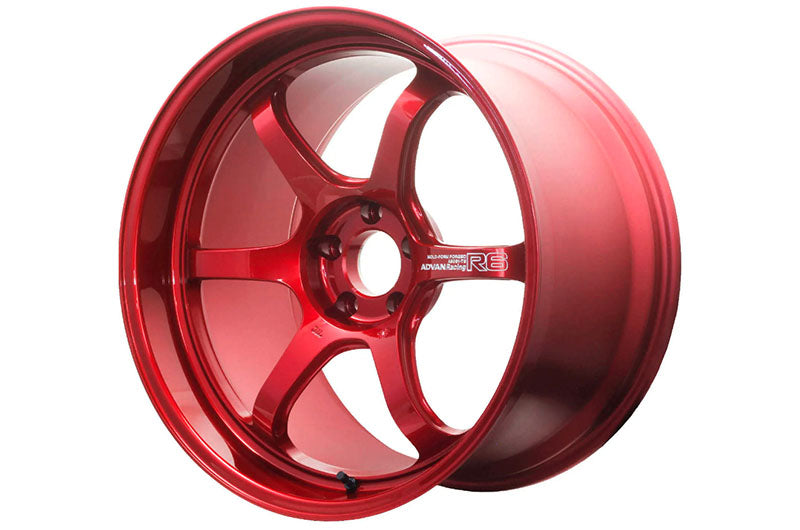 ADWYA68J45ECR Advan R6 18X9.5 +45 5x114.3 Racing Candy Red,