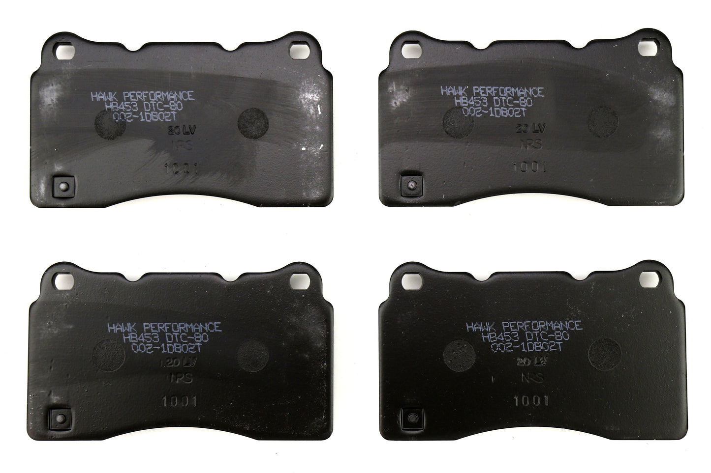 15-17 STI 04-14 Impreza Front Brake Pads Hawk Performance DTC-80