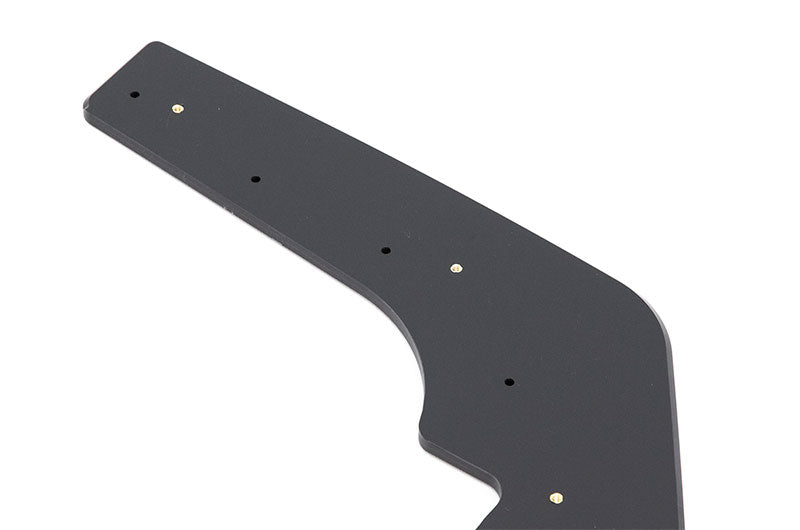MAXSUIM4WRXCNCFD1B Maxton Design Racing Front Splitter (Black) - 2015-2021 Subaru WRX & STI,