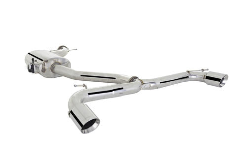 X-Force Stainless Steel Cat-Back System w/ Varex Mufflers - 2010-2014 Volkswagen GTI