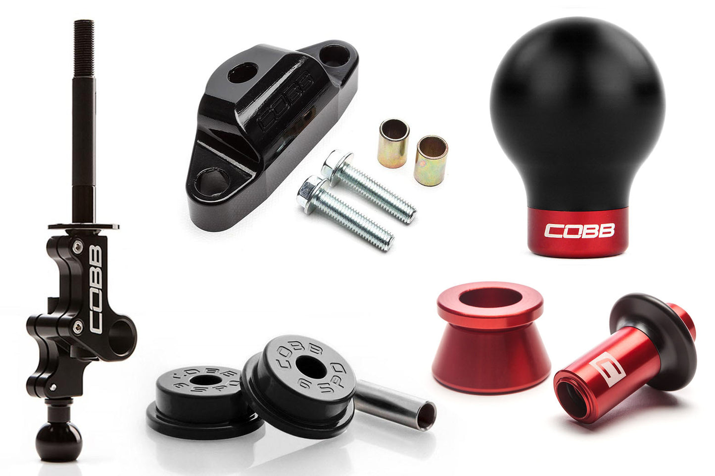 COB215X02P-RD-RD COBB Tuning Stage 2+ Drivetrain Package,