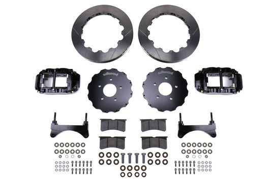 Wilwood FNSL6R 13.06in Front Kit Black - 2003-2006 Mitsubishi Evo 8/9