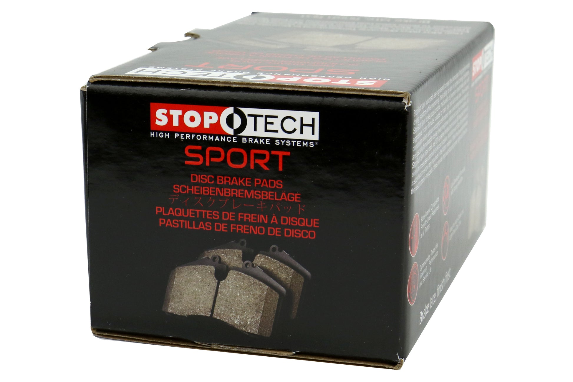 STT309.09610 Stoptech Sport Brake Pads Rear - 2015-2017 Subaru STI,