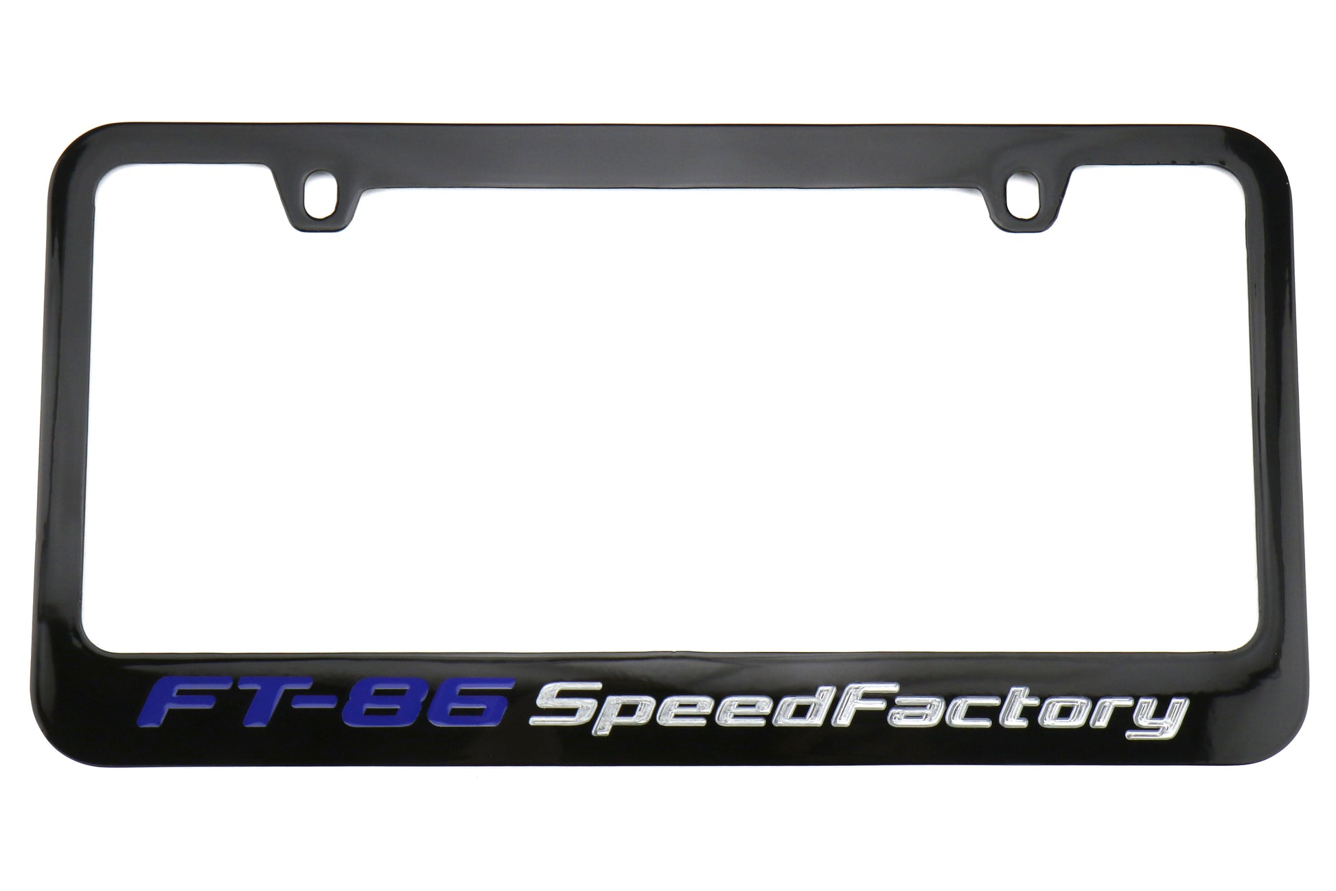 FTSLF-FT86SPD-BLK FT-86 SpeedFactory Logo License Plate Frame - Universal,