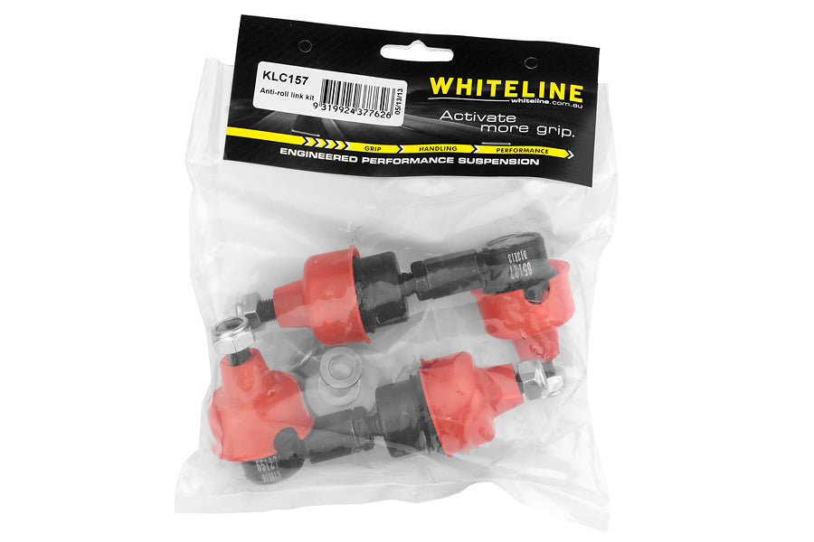 WHIKLC157 Whiteline Adjustable Ball Socket Rear Endlinks - Ford/Mazda Models (inc. 2008-2013 Ford Focus / 2004-2013 Mazda3),