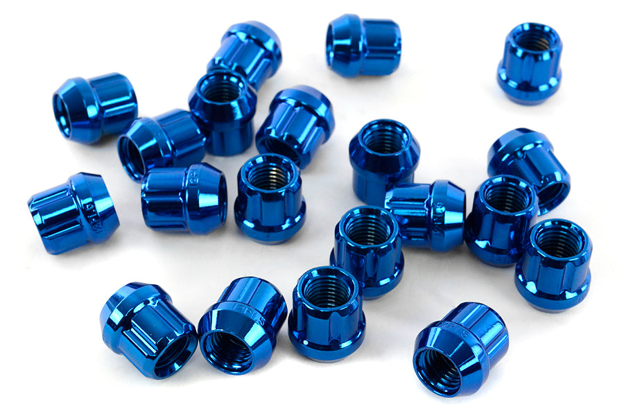 Muteki Lug Nuts 12x1.50 Open Ended Blue